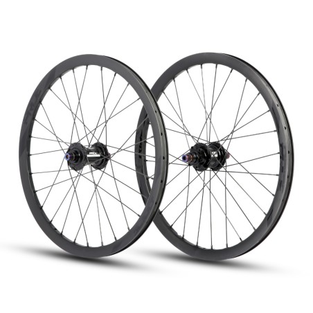 Roues 20" (451) Pride Wave Matt Black - Fusion 10/10mm Black - PRIDE…