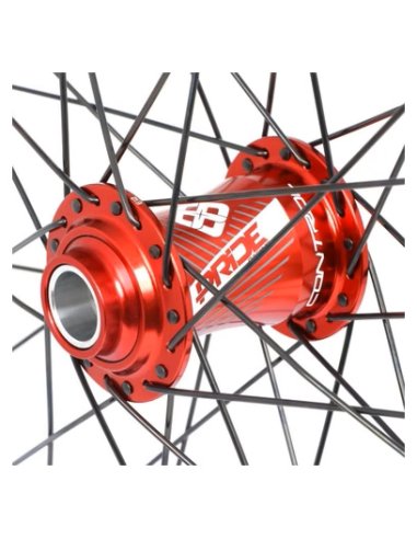 Roues 20" (406) Pride Control V2 20/15mm Red - Helium M24 - PRIDE…
