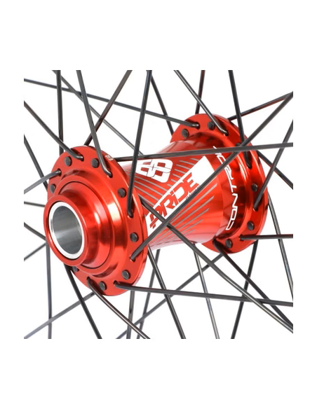 Roues 20" (406) Pride Helium M24 - Matrix 20/15mm Splash Red/Black… 2