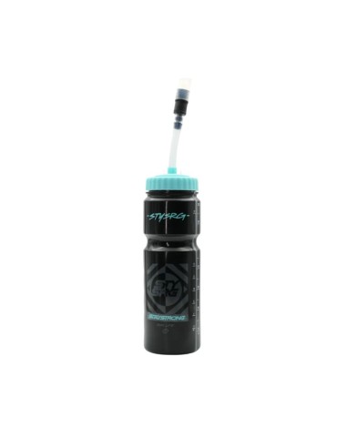 Bidon Stay Strong - Black/Teal