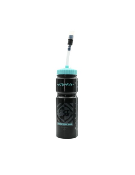 Stay Strong Bottle - Black/Teal