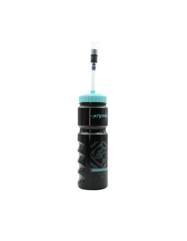 Bidon Stay Strong - Black/Teal