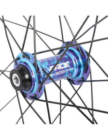 Roues 20" (451) Pride Wave Gloss Black - Matrix 10/10mm - Splash…