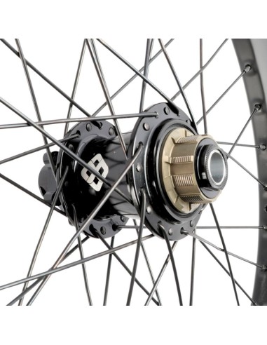 Roues 20" (406) Pride Wave Matt White - Matrix 20/15mm - Black…
