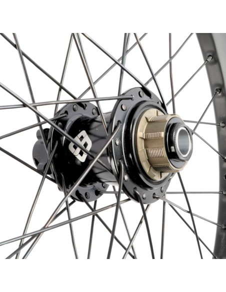 Roues 20" (406) Pride Wave Matt White - Matrix 20/15mm - Black…