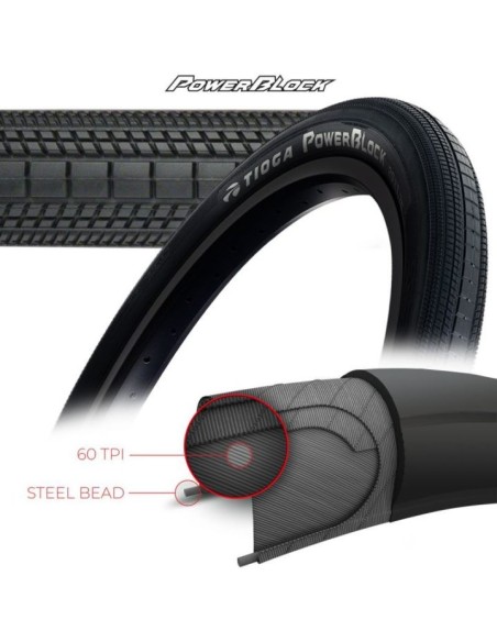 Pneu TIOGA OS20 Power Block 2