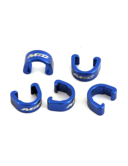 Clips de gaine bleu