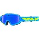 Masque FLY ZONE black/pink - Ecran chrome/smoke lens