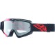 Masque FLY ZONE red/black - Ecran clear/flash chrome lens