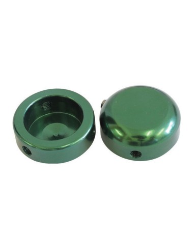 Embout guidon alu vert