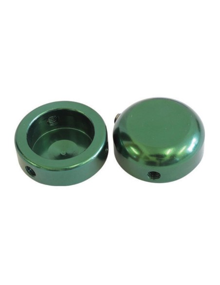 Embout guidon alu vert