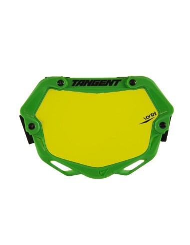 Plaque TANGENT ventril 3D mini fond jaune