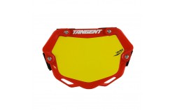 Plaque TANGENT ventril 3D mini fond jaune