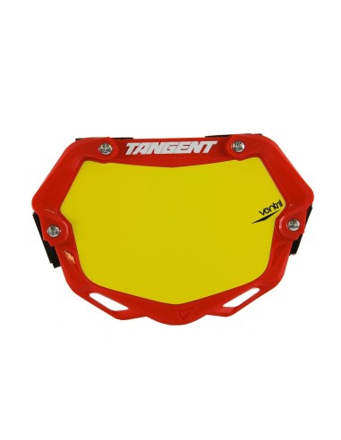 Plaque TANGENT ventril 3D mini fond jaune