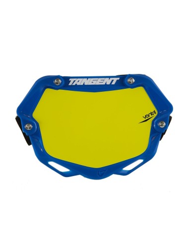 Plaque TANGENT ventril 3D mini fond jaune