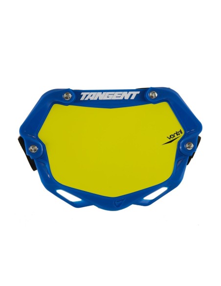 Plaque TANGENT ventril 3D mini fond jaune