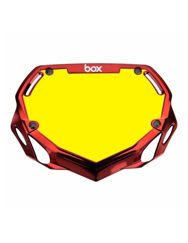 Plaque de guidon Box CHROME small