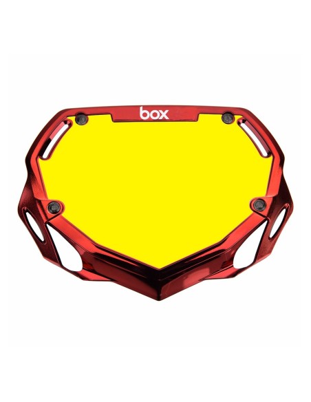 Plaque de guidon Box CHROME small