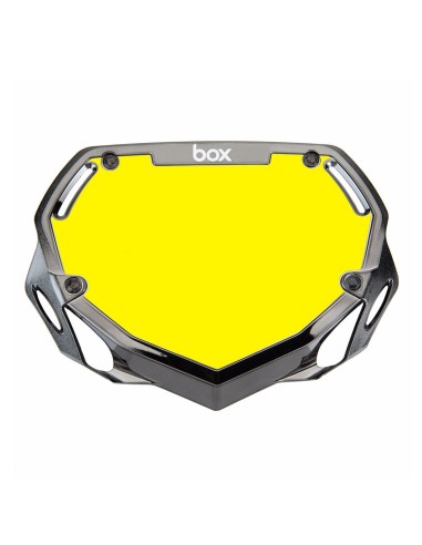 Plaque de guidon Box CHROME small