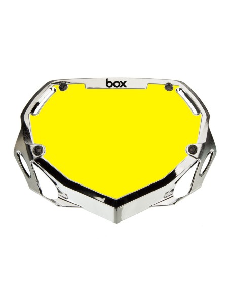 Plaque de guidon Box CHROME small