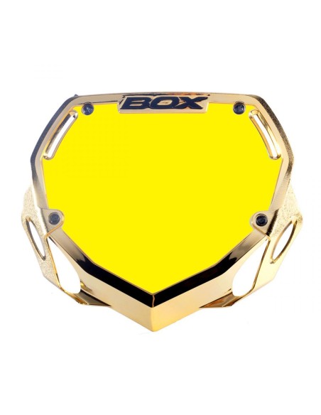 Plaque de guidon Box CHROME small 2