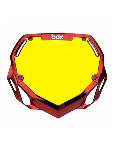 Plaque de guidon Box CHROME small