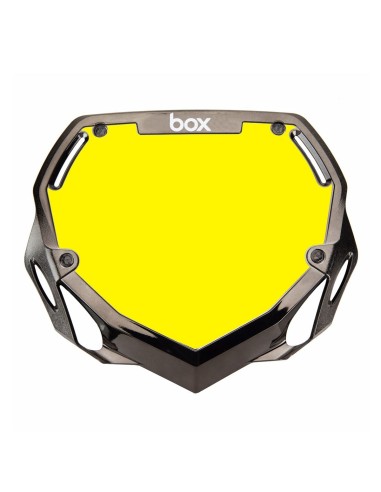 Plaque de guidon Box CHROME small