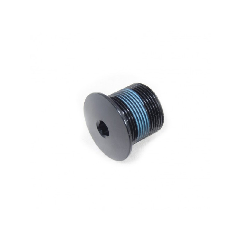 Vis De Pédalier Pour Vélo (VTT, Route) - Alliage D'aluminium, Couleur Or - Taille 20 Mm - Pour Fixation Manivelle/pédalier - Clé Hexagonale 3/8" Nécessaire