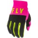 GANTS FLY F-16 2020 NEON ROSE/NOIR/JAUNE FLUO