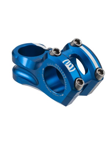 Potence ELEVN 31.8mm bleu