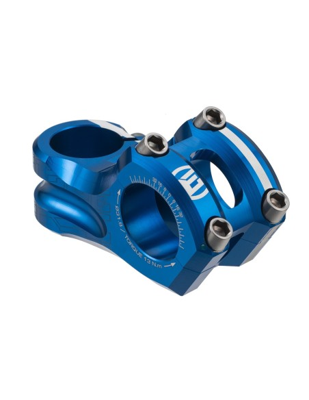 Potence ELEVN 31.8mm bleu