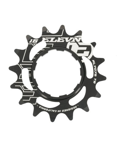 Pignon ELEVN aluminum noir