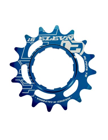 Pignon ELEVN aluminum rouge
