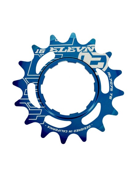 Pignon ELEVN aluminum rouge