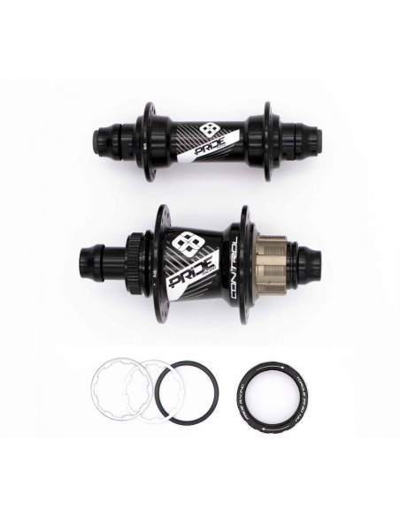PAIRE DE MOYEUX PRIDE CONTROL EXP 28H BLACK 2
