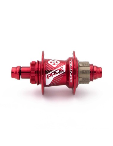 PAIRE DE MOYEUX PRIDE CONTROL EXP 28H ROUGE
