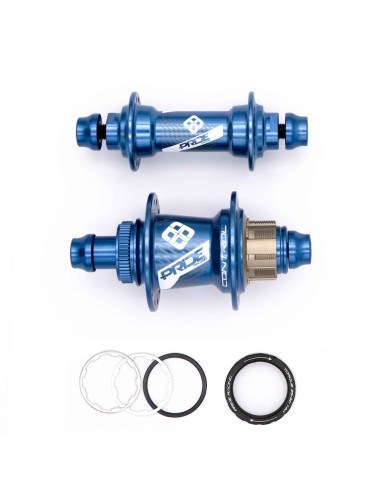 PAIRE DE MOYEUX PRIDE CONTROL EXP 28H BLEU