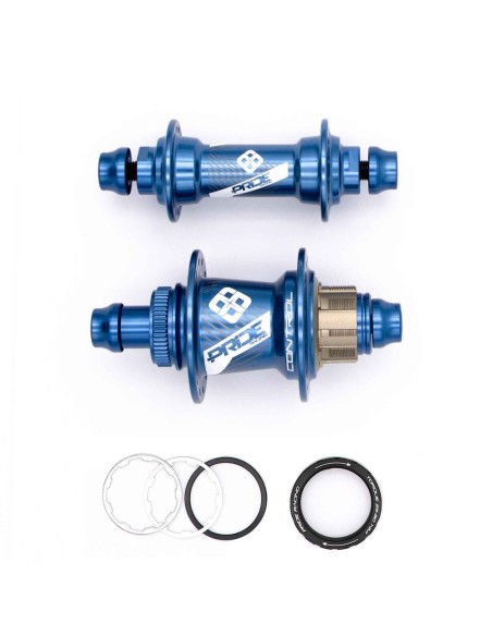 PAIRE DE MOYEUX PRIDE CONTROL EXP 28H BLEU