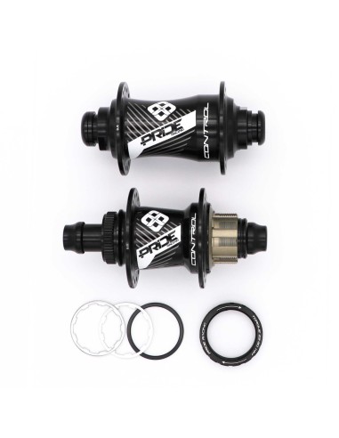 PAIRE DE MOYEUX PRIDE CONTROL PRO 36H BLACK