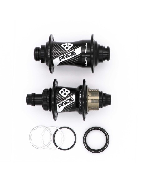 PAIRE DE MOYEUX PRIDE CONTROL PRO 36H BLACK