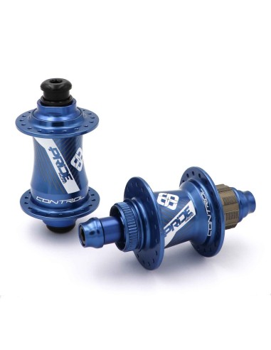 PAIRE DE MOYEUX PRIDE CONTROL PRO 36H BLEU