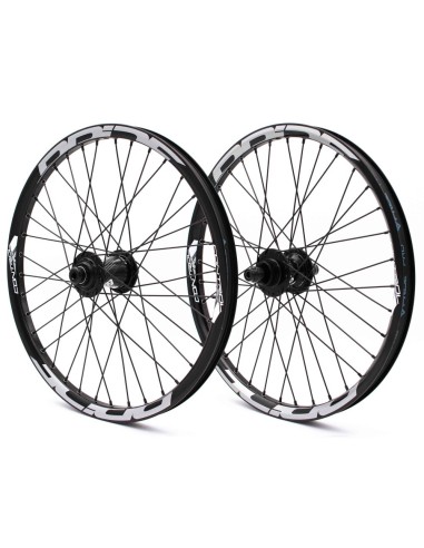 PAIRE DE ROUES PRIDE CONTROL 20" DISC BLACK