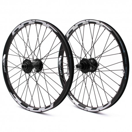 PAIRE DE ROUES PRIDE CONTROL 20" DISC BLACK