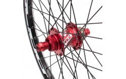 PAIRE DE ROUES PRIDE CONTROL 20" ROUGE