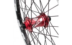 PAIRE DE ROUES PRIDE CONTROL 20" ROUGE