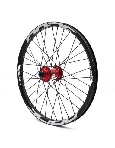 PAIRE DE ROUES PRIDE CONTROL 20" ROUGE