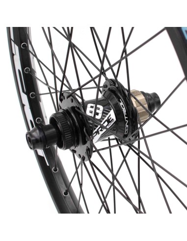 PAIRE DE ROUES PRIDE CONTROL 20" BLACK