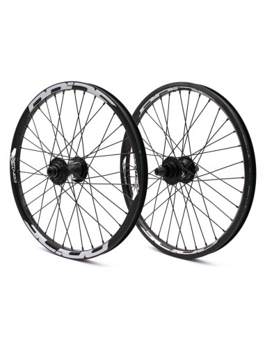 PAIRE DE ROUES PRIDE CONTROL 20" BLACK