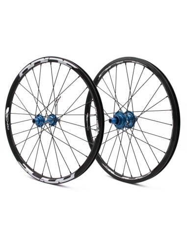 PAIRE DE ROUES PRIDE CONTROL EXPERT BLEU