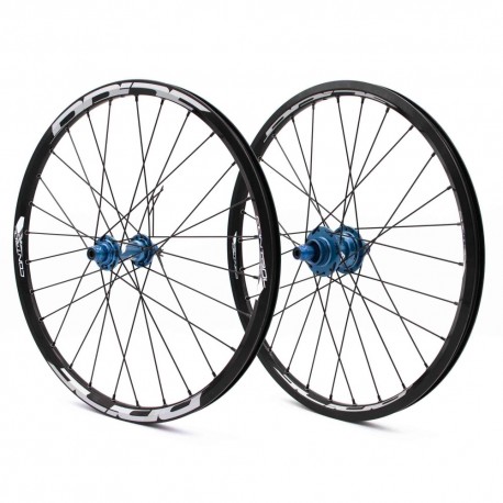 PAIRE DE ROUES PRIDE CONTROL EXPERT BLEU